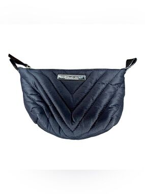 Victoria's Secret Black Quilted Wristlet Pouch
